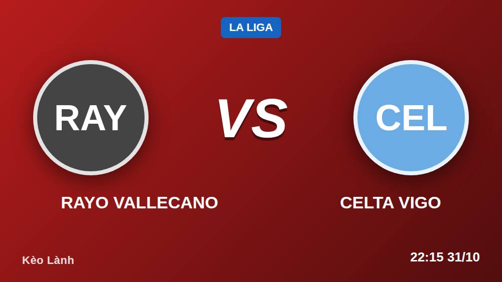 Rayo Vallecano vs Celta Vigo: Kèo châu Á +150 có thật sự thơm?