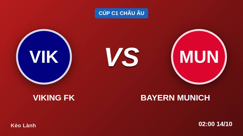 Viking FK vs Bayern Munich: So Sánh Sức Mạnh Trước Giờ Nổ Bóng